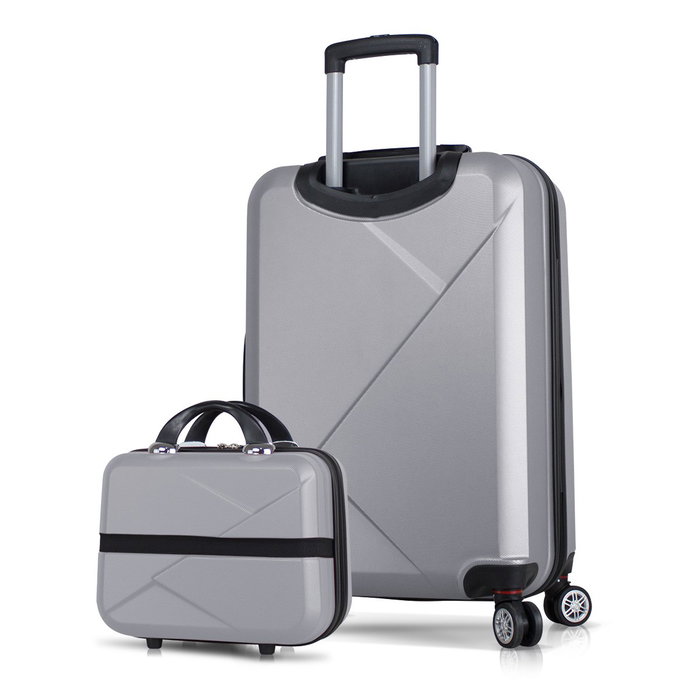 Zoozie Bags Juego de Maletas de 2 Piezas Gris Zoozie Bags Juego de Maletas de 2 Piezas Gris